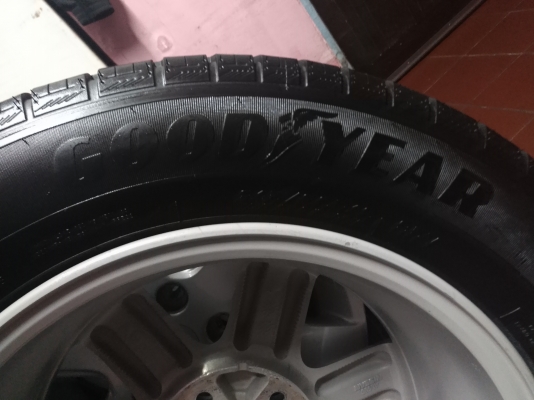 ล้อ Nissan Cefiro A33 Executive พร้อมยาง Goodyear ดอกเต็มใช้ยาว