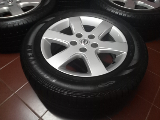 ล้อ Nissan Cefiro A33 Executive พร้อมยาง Goodyear ดอกเต็มใช้ยาว