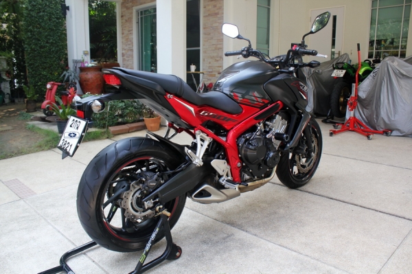 HONDA CB650F ปลายปี 2016(ABS) สีสวยโครงแดงสภาพใหม่มาก