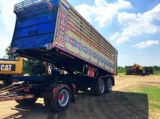 Hino 344 แรง ปี 53 แม่ลูกดัมพ์มิเนียมคอกเกษตร รถสวยเดิมพร้อมใช้งาน ยางดี ทะเบียนพร้อม