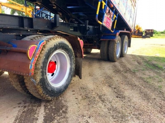 Hino 344 แรง ปี 53 แม่ลูกดัมพ์มิเนียมคอกเกษตร รถสวยเดิมพร้อมใช้งาน ยางดี ทะเบียนพร้อม