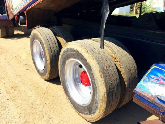 Hino 344 แรง ปี 53 แม่ลูกดัมพ์มิเนียมคอกเกษตร รถสวยเดิมพร้อมใช้งาน ยางดี ทะเบียนพร้อม