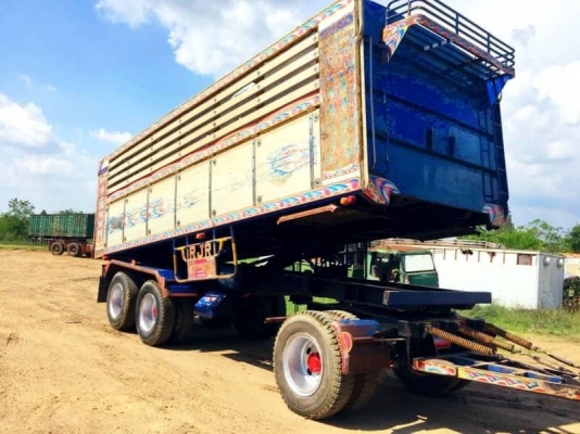 Hino 344 แรง ปี 53 แม่ลูกดัมพ์มิเนียมคอกเกษตร รถสวยเดิมพร้อมใช้งาน ยางดี ทะเบียนพร้อม