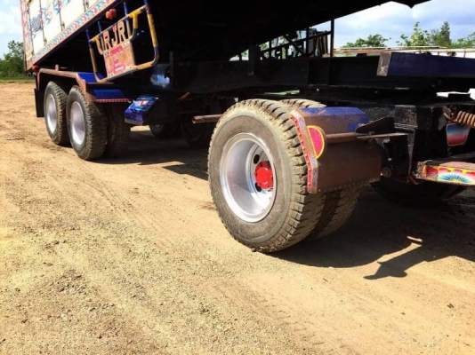 Hino 344 แรง ปี 53 แม่ลูกดัมพ์มิเนียมคอกเกษตร รถสวยเดิมพร้อมใช้งาน ยางดี ทะเบียนพร้อม