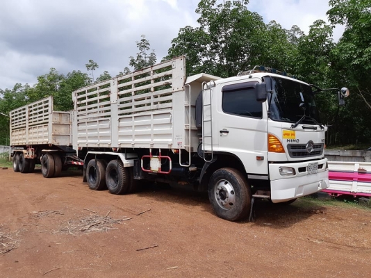 พ่วง22ล้อ HINO 344 ปี54 ไมล์2แสน กระบะเหล็ก - ดั้ม อู่พิรุณ เดิมๆไม่เคยทำสี สภาพพร้อมใช้งาน พ่วง22ล้อ HINO 344 ปี54 ไมล์2แสน กระบะเหล็ก - ดั้ม อู่พิรุณ เดิมๆไม่เคยทำสี สภาพพร้อมใช้งาน
