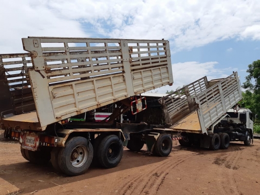 พ่วง22ล้อ HINO 344 ปี54 ไมล์2แสน กระบะเหล็ก - ดั้ม อู่พิรุณ เดิมๆไม่เคยทำสี สภาพพร้อมใช้งาน