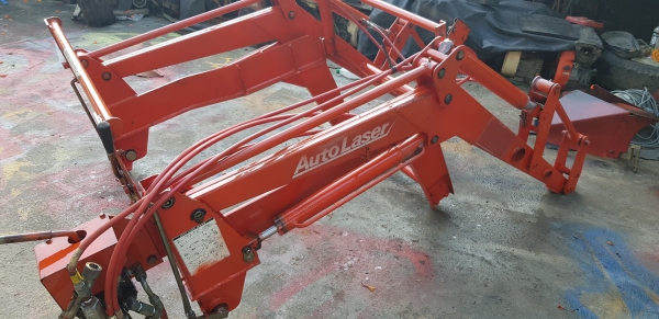 รถไถนั่งขับพร้อมใช้งาน 18 แรง พร้อมโรตารี พร้อมชุดตักหน้า