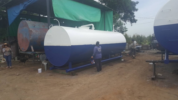 ถังน้ำมันขนาด 15000 ลิตรมือสองสภาพสวย ถังน้ำมันขนาด 15000 ลิตรมือสองสภาพสวย