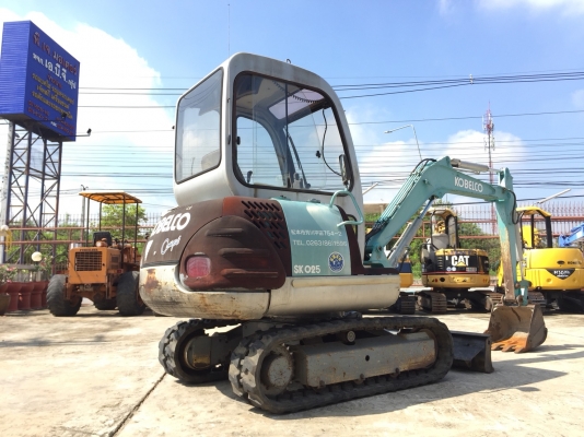 รถขุด Kobelco SK025-1 Coupe มือสอง นำเข้าจากญี่ปุ่น พร้อมใช้งาน
