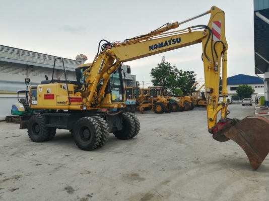 ขายรถขุดล้อยาง PW130-7 โทร 061-4194021 ภู