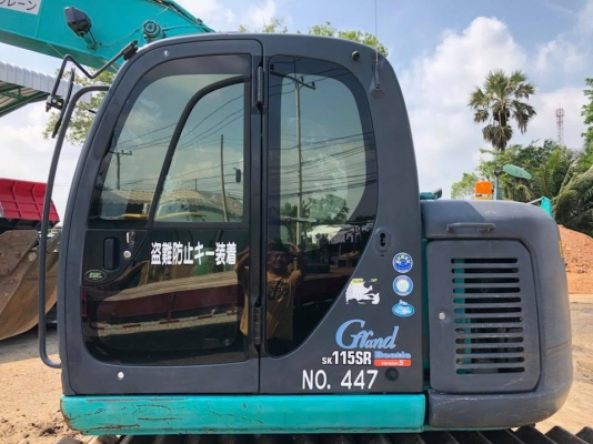 SK115-1ES YV04 KOBELCOใช้ไปแค่4600ชั่วโมง   เอกสารครบ รถสวยพร้อมใช้ @990,000บาท  สนใจโทรเลยคับ ☎ 081-989-1989 + ID LINE :rangrayong หรั่งครับ