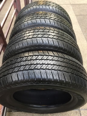 ยาง Bridgestone 265 60 18 ปี17 ดอกเต็ม ไม่มีปะ ใช้ยาว ราคาไม่แพง