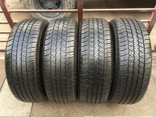 ยาง Bridgestone 265 60 18 ปี17 ดอกเต็ม ไม่มีปะ ใช้ยาว ราคาไม่แพง