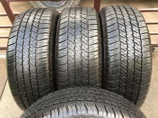 ยาง Bridgestone 265 60 18 ปี17 ดอกเต็ม ไม่มีปะ ใช้ยาว ราคาไม่แพง