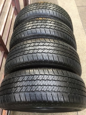 ยาง Bridgestone 265 60 18 ปี17 ดอกเต็ม ไม่มีปะ ใช้ยาว ราคาไม่แพง