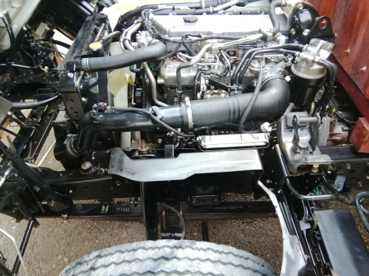 6 ล้อกลาง *EURO.3* ISUZU NPR 150 แรงม้า *คอมมอนเรว* ยาว 5.00 ม.* รถสวยเดิม+พร้อมใช้งาน * รถห้างแท้ *