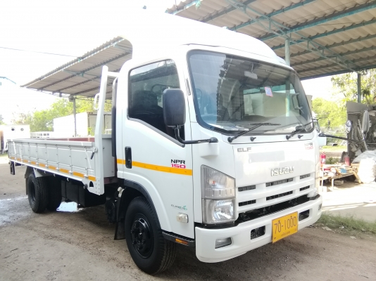 6 ล้อกลาง *EURO.3* ISUZU NPR 150 แรงม้า *คอมมอนเรว* ยาว 5.00 ม.* รถสวยเดิม+พร้อมใช้งาน * รถห้างแท้ *