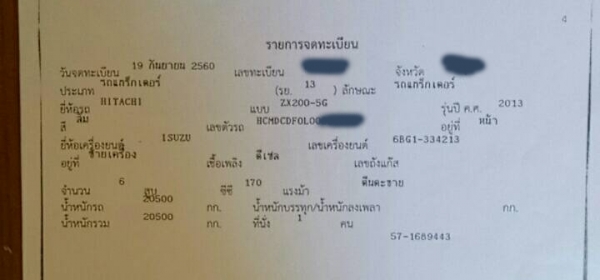 ขายรถแบคโฮ HITACHI ZX200-5G ใช้งาน 5 พันชั่วโมง สภาพนางฟ้า