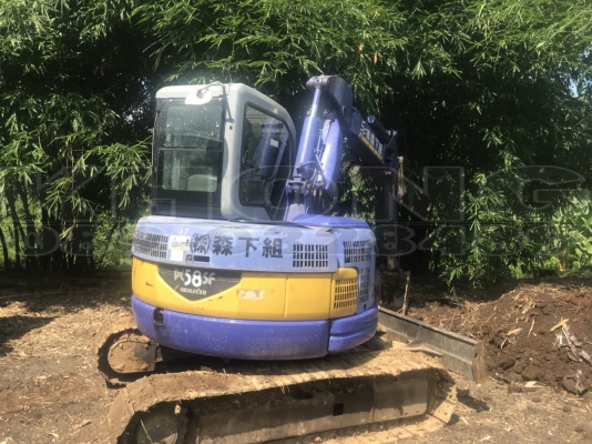 ขายด่วน  รถแบคโฮ komatsu pc 58 sf-1 รถสวย ไฟฟ้า แอร สวยตามรูป แท็คเอวสภาพเก่ายี่ปุ่น เอกสารอินวอย ขาย 420000