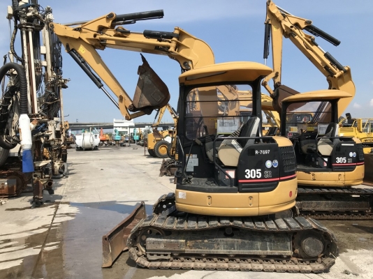 CAT 305SR-DCR01760 ปี 2007 3460 ชม. นำเข้าจากญี่ปุ่น