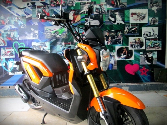 zoomer x 2013 สีส้ม รถบ้าน เครื่องดี สีสวย 26900