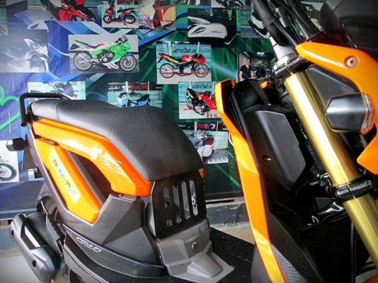 zoomer x 2013 สีส้ม รถบ้าน เครื่องดี สีสวย 26900