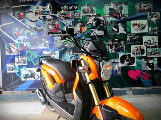 zoomer x 2013 สีส้ม รถบ้าน เครื่องดี สีสวย 26900