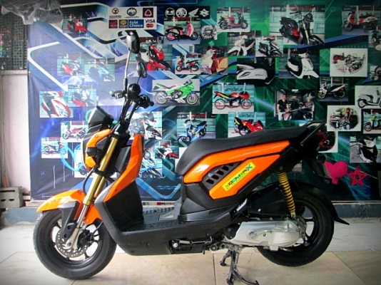zoomer x 2013 สีส้ม รถบ้าน เครื่องดี สีสวย 26900