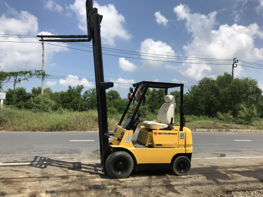 รถยกMitsubishi fg14สภาพดีเก่าญี่ปุ่นมีใบอินวอยไม่เคยใช้ในไทย