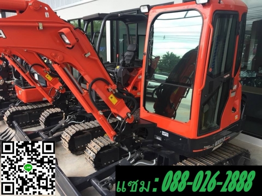 ฟรีดาวน์!!รถขุดคูโบต้าของใหม่มือหนึ่ง