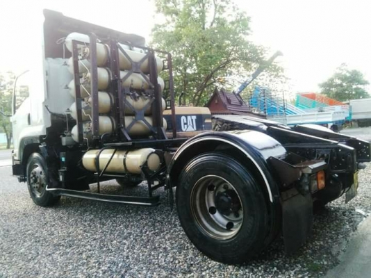 รถบรรทุกหัวลาก 6 ล้อ อีซูซุ ISUZU GVR CNG300 พร้อมใช้งาน ราคาถูก