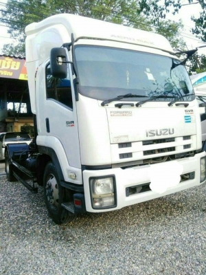 รถบรรทุกหัวลาก 6 ล้อ อีซูซุ ISUZU GVR CNG300 พร้อมใช้งาน ราคาถูก