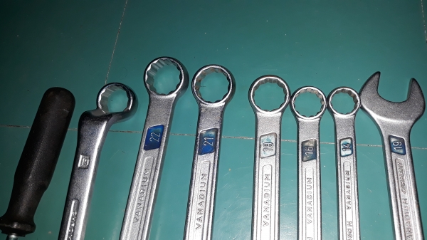 ขายประแจแหวนข้างปากตายเบอร์มิน HAZET MADE IN GERMANY.