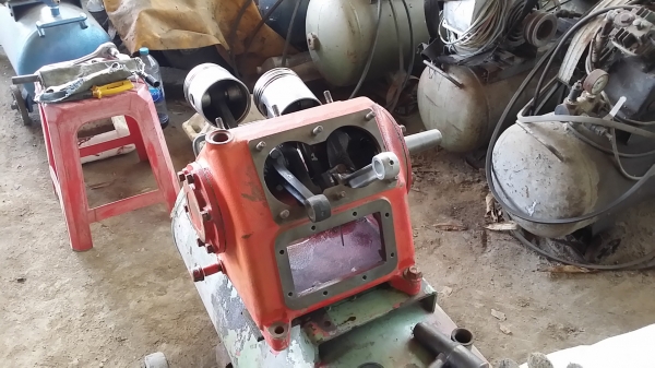 หัวปั้มลมญี่ปุ่น ฟูจิ 10แรง หัวปั้มลมญี่ปุ่น ฟูจิ 10แรง