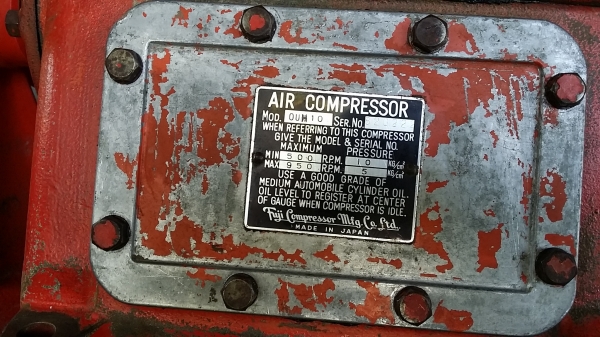 หัวปั้มลมญี่ปุ่น ฟูจิ 10แรง หัวปั้มลมญี่ปุ่น ฟูจิ 10แรง