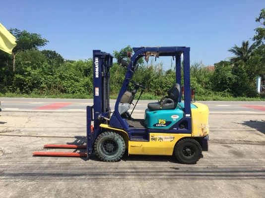 ขาย ฟอล์คลิฟต์ 1.5 ตัน KOMATSU FD15C-17  รถมือ 2 นำเข้าจากประเทศญี่ปุ่น