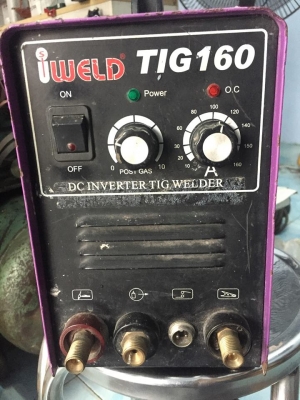 ขายตู้เชื่อมอาร์กอน IWELD TIG160 มือสองสภาพสวยครับ