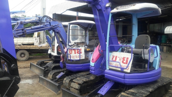 ขายรถขุด KOMATSU รุ่น PC50UU-2  เครื่องยนต์ 4D84 /ปั๊มเฟือง/คอนโทรนน้ำมัน/อ๊อฟเซ็ทบูม รถสวย ชั่วโมงน้อย รถจอดนาน  /ใบมีด/แทรคยาง ขายถูก