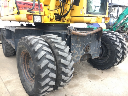 Komatsu PW130-7K รถขุดล้อยาง นำเข้าจากญี่ปุ่น โทร. 080-6565422 (หนิง)