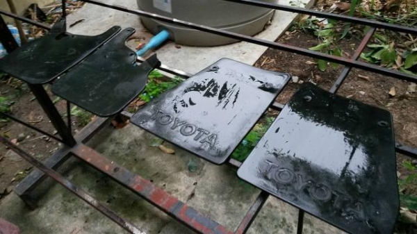 บังโคลนไมตี้ x แท้ ปี98 โป่งหน้าหลัง ครบชุด 4 ชิ้น บังโคลนไมตี้ x แท้ ปี98 โป่งหน้าหลัง ครบชุด 4 ชิ้น