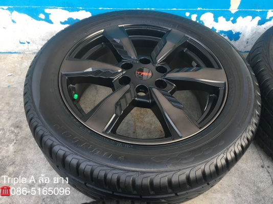 แม็กป้ายแดง All New Fortuner TRD ขอบ 20 พร้อมยางป้ายแดง Dunlop 265-50-20 ปี 18