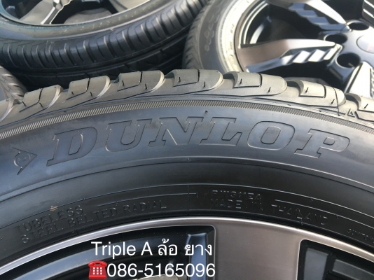 แม็กป้ายแดง All New Fortuner TRD ขอบ 20 พร้อมยางป้ายแดง Dunlop 265-50-20 ปี 18