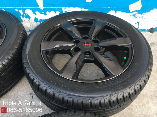 แม็กป้ายแดง All New Fortuner TRD ขอบ 20 พร้อมยางป้ายแดง Dunlop 265-50-20 ปี 18