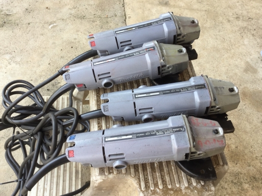 ขายหินเจียร์ 4&quot; มือ2 ยี่ห้อ Makita รุ่น 9500NB สภาพสวย ใช้งานได้ปกติ