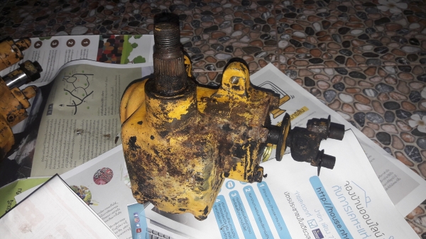 รถตัก KOMATSU 510#กระปุกพวงมาลัย+คอนโทรลพวงมาลัย รถตัก KOMATSU 510#กระปุกพวงมาลัย+คอนโทรลพวงมาลัย