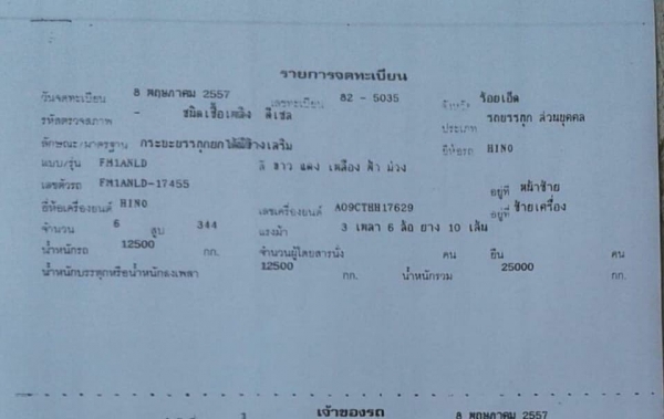 พ่วง 22 ล้อ HINO 344 ปี57 กระบะเหล็ก - ดั้ม อู่ โชคชัยอุดร สภาพสวย บรรทุกได้ 27.8 ตัน ราคา 2.75 ล้านต่อรอง รถอยู่ลพบุรี พ่วง 22 ล้อ HINO 344 ปี57 กระบะเหล็ก - ดั้ม อู่ โชคชัยอุดร สภาพสวย บรรทุกได้ 27.8 ตัน ราคา 2.75 ล้านต่อรอง รถอยู่ลพบุรี