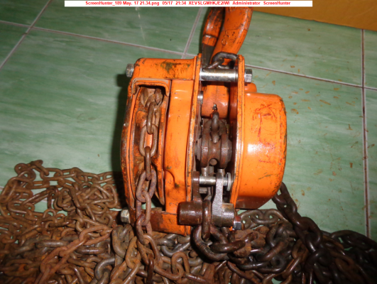 ขายรอกโซ่สาวVITAL 3ตัน MADE IN JAPAN โซ่ยาว 10 เมตร