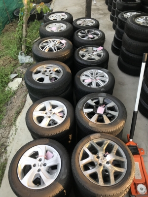 ล้อ รีโว้ขอบ 17 พร้อมยางปี17 สวยจัด