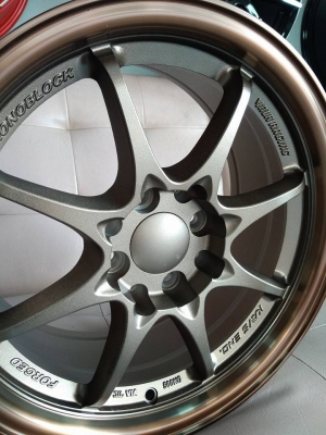 แม็กใหม่ขอบ 15 ราคา 7500 พร้อมยางไทย 11700 บาท พร้อมติดตั้ง