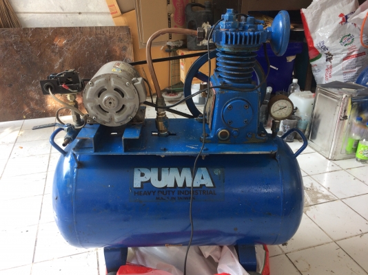 ขาย ปั๊มลม พูม่า ขนาด 50ลิตร มอเตอร์มิตซู